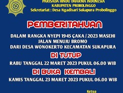 Ingat! Wisata Gunung Bromo Tutup Sehari saat Nyepi