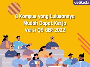 Infografis: 8 Kampus RI yang Lulusannya Mudah Dapat Kerja Versi QS GER 2022 Infografis: 8 Kampus RI yang Lulusannya Mudah Dapat Kerja Versi QS GER 2022