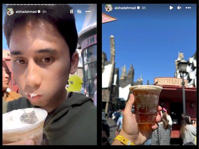Alshad Ahmad Kulineran di Jepang, Cicip Daging Panggang hingga Butterbeer