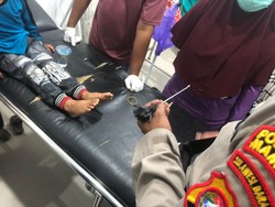 Ngeri! Balita di Sulbar Dipanah OTK Saat Bonceng Ortu