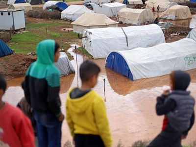 Banjir Landa Kamp Pengungsi Suriah, Ribuan Warga Merana