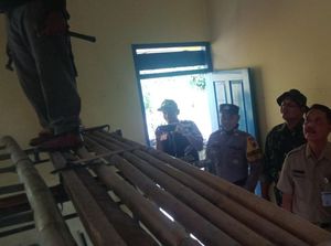 Atap Kayu SDN 1 Kecemen Patah, Disdik Klaten Cek ke Lokasi