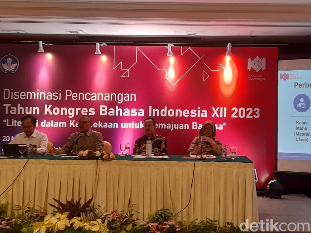 Kongres Bahasa Indonesia XII Digelar Oktober 2023, Bahas 3 Hal Ini Kongres Bahasa Indonesia XII Digelar Oktober 2023, Bahas 3 Hal Ini