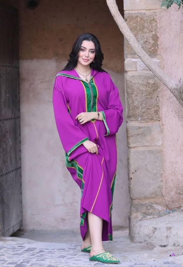 Djellaba. Foto: Pinterest.com/Lalla_Maghrebia