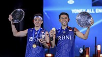 Juara All England 2023, Fajar/Rian Tak Terkejar di Nomor 1 Dunia?