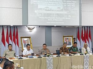 Heru Budi-Kapolda Metro-Pangdam Gelar Rapat Bahas Persiapan Bulan Ramadan Heru Budi-Kapolda Metro-Pangdam Gelar Rapat Bahas Persiapan Bulan Ramadan