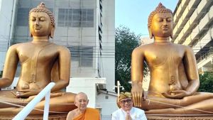 Indonesia Terima Arca Buddha dari Thailand