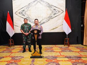 Ratas dengan Jokowi, Kapolri Komitmen Kawal Program Pemerintah di Papua