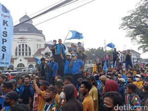 2 Kelompok Serikat Buruh Nyaris Bentrok di Hotel Grand Inna Medan