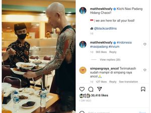 Ketika Vokalis Band Metal Dunia Manatiang di Rumah Makan Padang