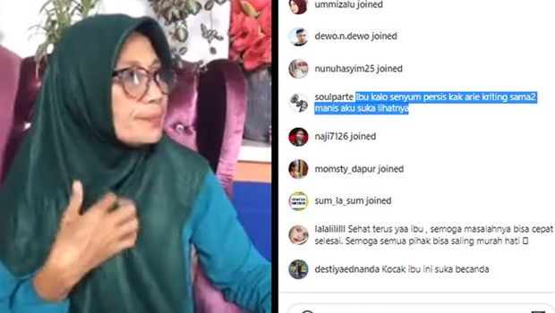 Nursyah ibunda Indah Permatasari