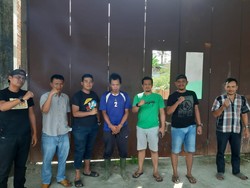 Sempat Buron, Pembacok Kades Hingga Kepala Robek di Tapsel Ditangkap