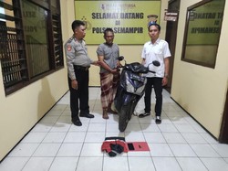 Kepergok Curi Motor, Pria di Surabaya Babak Belur Dimassa