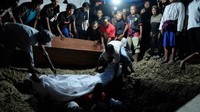 Foto-foto Pemakaman Pebulutangkis Syabda Perkasa
