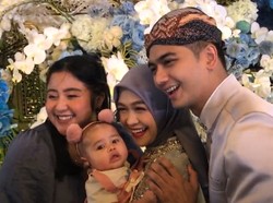 Respons Ria Ricis dan Suami dengan Pilihan Moana di Acara Tedak Siten