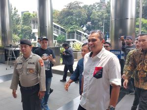 Tiba di KPK, Wamenkumham Jalani Klarifikasi soal Aduan Terima Gratifikasi Tiba di KPK, Wamenkumham Jalani Klarifikasi soal Aduan Terima Gratifikasi