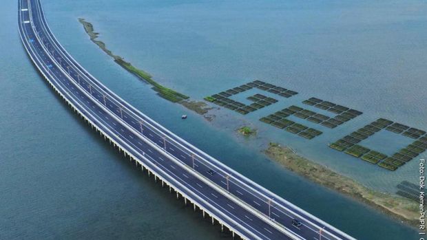 Jalan Tol Bali-Mandara bakal menggunakan sistem transaksi Tol Non Tunai Nirsentuh Multi Lane Free Flow (MLFF) pada Juni 2023. (Dok. Kementerian PUPR)