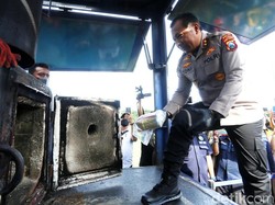 61 Kg Sabu-50 Kg Ganja Dimusnahkan di Jatim Jelang Ramadhan