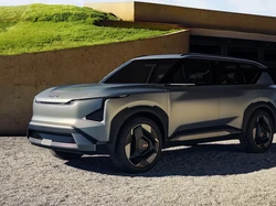 Mobil Listrik Konsep Kia EV5 Diperkenalkan, Wujudnya Gagah dan Futuristis