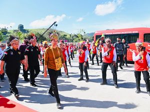 Momen Jokowi Resmikan Papua Muda Inspiratif di Jayapura