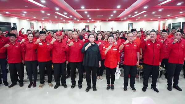 Puan Temui Kader PDIP di Kalimantan Barat