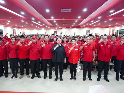 Puan Temui Kader PDIP di Kalimantan Barat