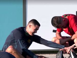 Cristiano Ronaldo Latihan Bareng Portugal untuk Kualifikasi Euro 2024