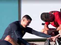 Cristiano Ronaldo Latihan Bareng Portugal untuk Kualifikasi Euro 2024