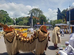 Tawur Agung Kesanga di Jembrana Dirangkai Pecaruan Balita Tenggelam