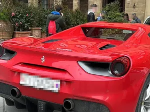 Ferrari Masuk Alun-alun Berujung Denda Rp 7,7 Juta, Langsung Bayar Tunai!