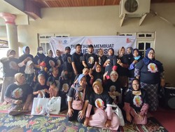 Relawan Ganjar Gelar Pelatihan Membuat Churros di Kotawaringin Timur