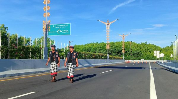 Suasana Nyepi di Bali