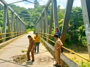 Jembatan Wae Mese II di Labuan Bajo Rusak, Jalan Ditutup Dua Minggu