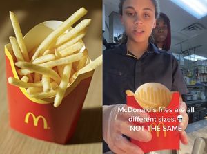 Kesal Porsi Kentang Goreng McD Disebut Dikurangi, Pegawai Ini Ungkap Faktanya Kesal Porsi Kentang Goreng McD Disebut Dikurangi, Pegawai Ini Ungkap Faktanya