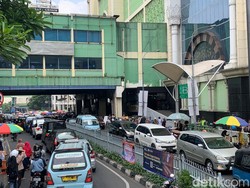 Libur Hari Raya Nyepi, Lalin Sekitar Pasar Tanah Abang Jakpus Macet