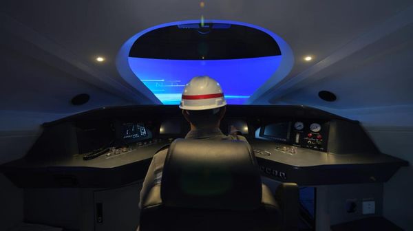 Mengintip Tempat Latihan Masinis Kereta Cepat Jakarta-Bandung