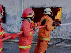 Kebakaran Gudang di Karawaci Tangerang Diduga Akibat Korsleting Listrik