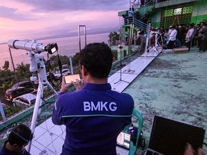 Hilal Belum Terlihat di Cibeas Sukabumi Hilal Belum Terlihat di Cibeas Sukabumi