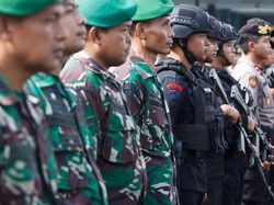 6.612 Personel TNI-Polri Amankan Demo Buruh di Patung Kuda-DPR Hari Ini