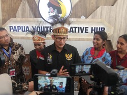Sandiaga hingga Risma Puji Pembangunan Gedung Papua Youth Creative Hub