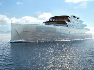 Gambar 3D Superyacht Bunglon Gambar 3D Superyacht Bunglon