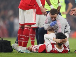 Cedera Lutut Bikin Pemain Arsenal Ini Sudahi Musim Lebih Cepat