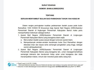 Ramadan, ASN Bantul Non Muslim Diminta Tak Tampakkan Makan Minum saat Siang Ramadan, ASN Bantul Non Muslim Diminta Tak Tampakkan Makan Minum saat Siang