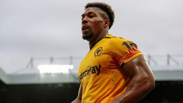 NEWCASTLE UPON TYNE, ENGLAND - MARCH 12:  Wolverhampton Wanderers Adama Traore in action during the Premier League match between Newcastle United and Wolverhampton Wanderers at St. James Park on March 12, 2023 in Newcastle upon Tyne, United Kingdom. (Photo by Alex Dodd - CameraSport via Getty Images)