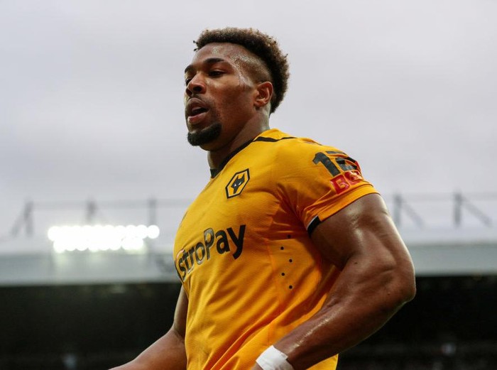 NEWCASTLE UPON TYNE, ENGLAND - MARCH 12:  Wolverhampton Wanderers' Adama Traore in action during the Premier League match between Newcastle United and Wolverhampton Wanderers at St. James Park on March 12, 2023 in Newcastle upon Tyne, United Kingdom. (Photo by Alex Dodd - CameraSport via Getty Images)