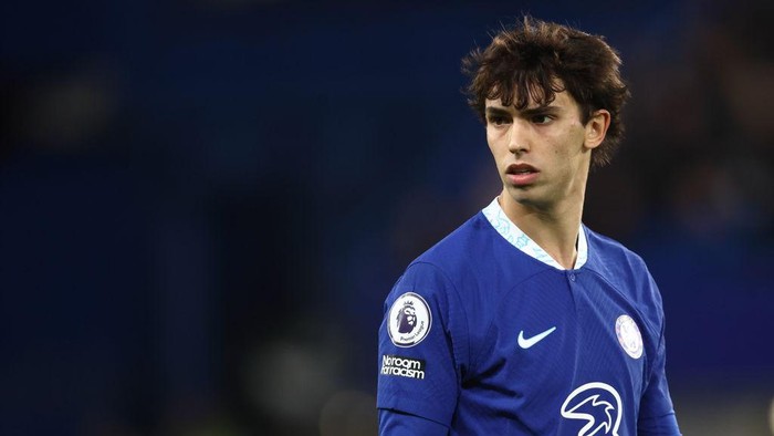 LONDON, ENGLAND - MARCH 18: Joao Felix of Chelsea during the Premier League match between Chelsea FC and Everton FC at Stamford Bridge on March 18, 2023 in London, United Kingdom. (Photo by James Williamson - AMA/Getty Images)