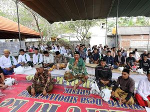 Kiai Pendukung Ganjar Doa Bersama untuk Leluhur di Kabupaten Gresik