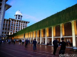 3 Tips Salat Idul Fitri di Masjid Istiqlal agar Kebagian Tempat Terbaik