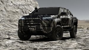 Calon Mitsubishi Triton Terbaru Unjuk Gigi