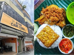 Mulia! Penjual Ayam Penyet Ini Minta Tamu Pantang Pulang Sebelum Kenyang